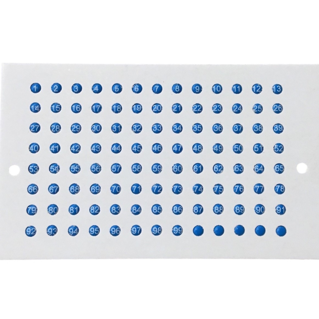 Pastilles Opalith - Qualité allemande - BLEU LUMINEUX