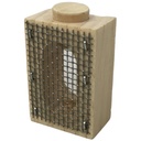 Cage Zander d'incubation avec bouchon en bois 