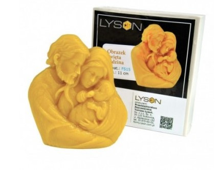 Moule à cire pour bougie - "CARTE DE LA SAINTE FAMILLE "