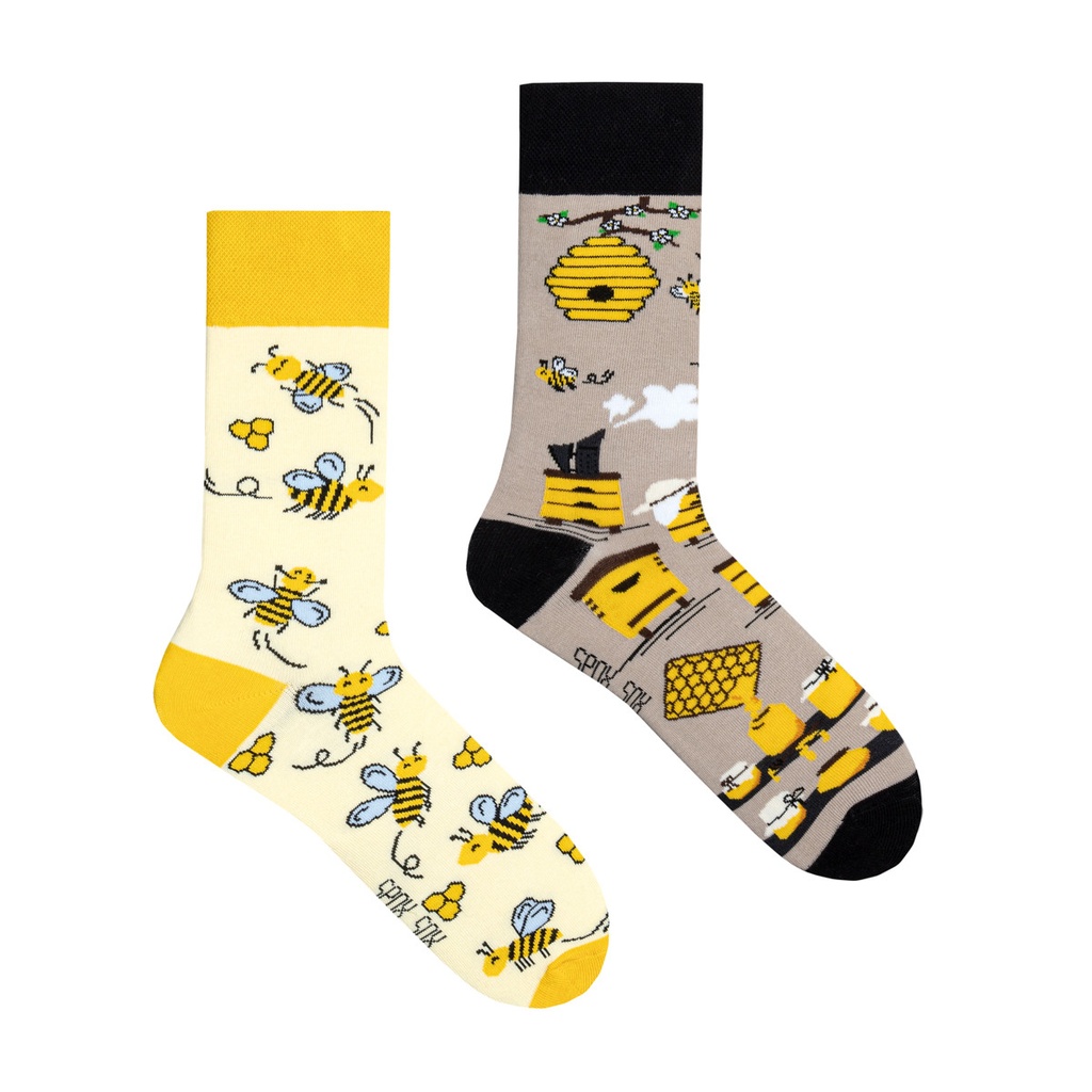 Chaussettes abeilles pour apiculteurs branchés