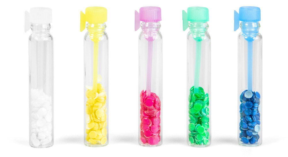 Pastilles de marquage de reine FLUO - par 200 - NON NUMEROTEES