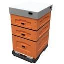 Ruche 10C EASY ONE en polystyrène en kit - Peinte