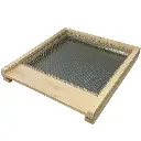 Fond de ruche droit en bois format Dadant 12C