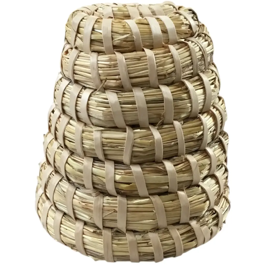 Cloche en paille - Catoire mini