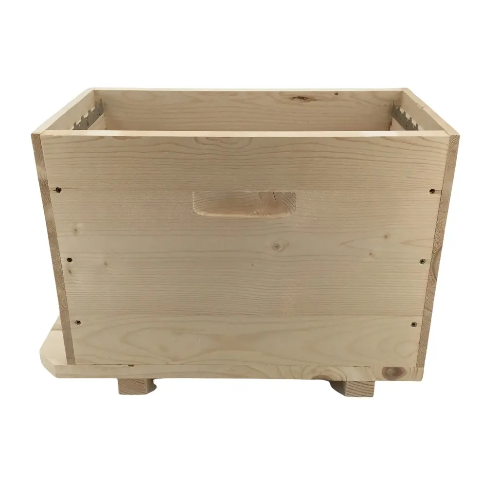 PALETTE de 25 corps de ruchette Dadant 6 cadres avec fond fixe