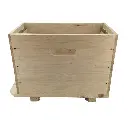 PALETTE de 25 corps de ruchette Dadant 6 cadres avec fond fixe