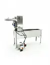  Machine à désoperculer à circuit fermé, 230 V, avec alimentateur à chaîne - MINIMA LINE