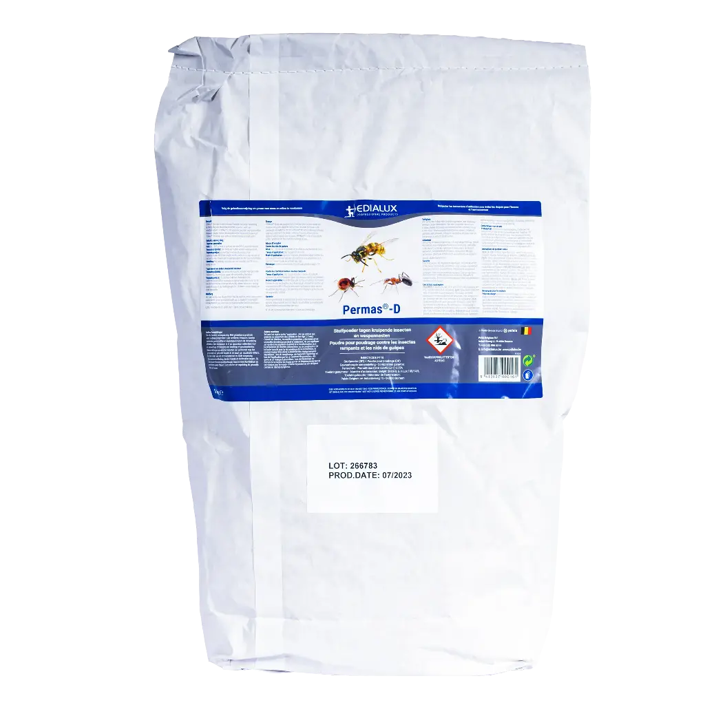 PERMAS®-D  - poudre insecticide contre les nids de guêpes - 5 kg