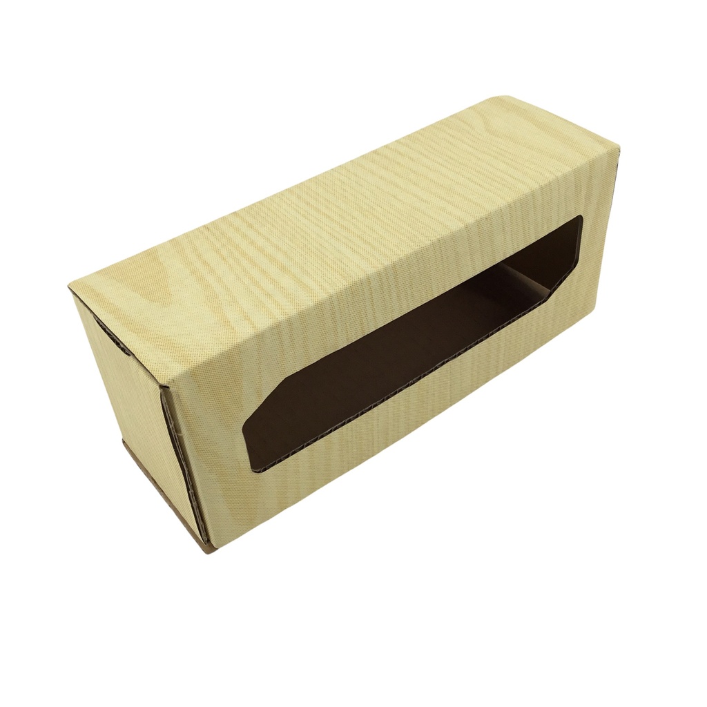 Boite en carton imitation bois grand modèle STP