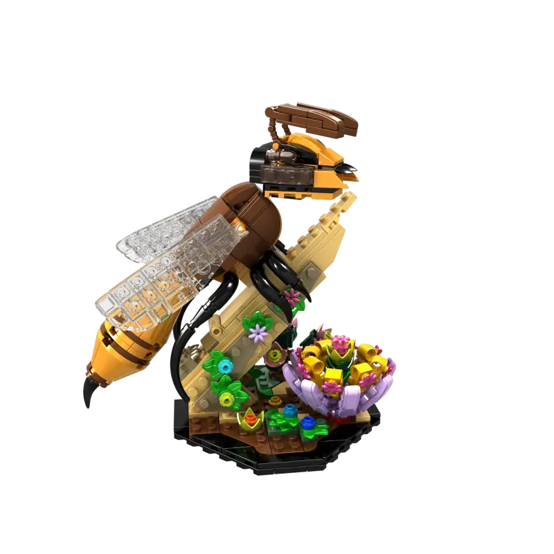 Jeu de construction "Abeille & fleurs" - 421 pièces