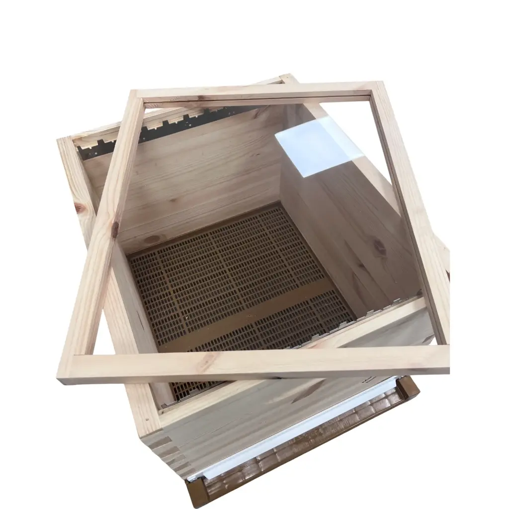 Couvre-cadres en PLEXIGLAS transparent, avec bords en bois pour DB10 