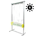 2 harpes anti-frelons en inox avec système BEEPROTECTOR ® - SOLAIRE - protection jusqu'à 8 ruches  