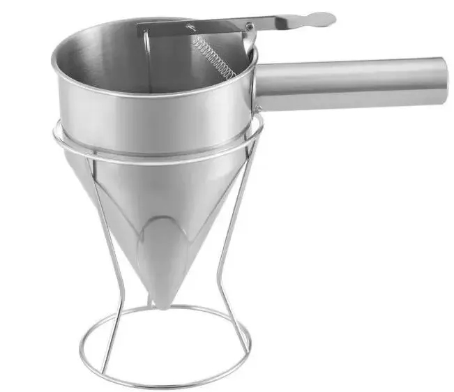Entonnoir doseur pour cire avec support 
