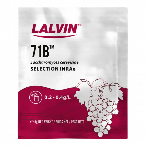 Levure sèche 718 Lalvin-5 g