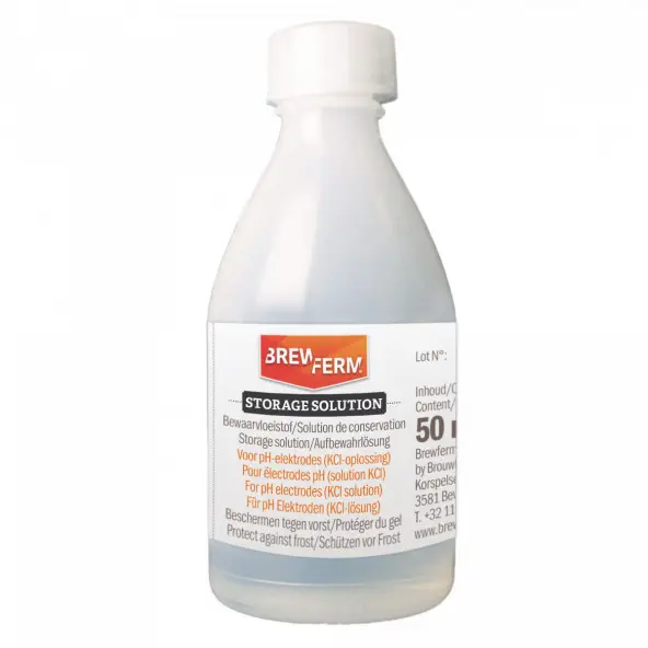 Solution de conservation pour pH mètre - 50 ml