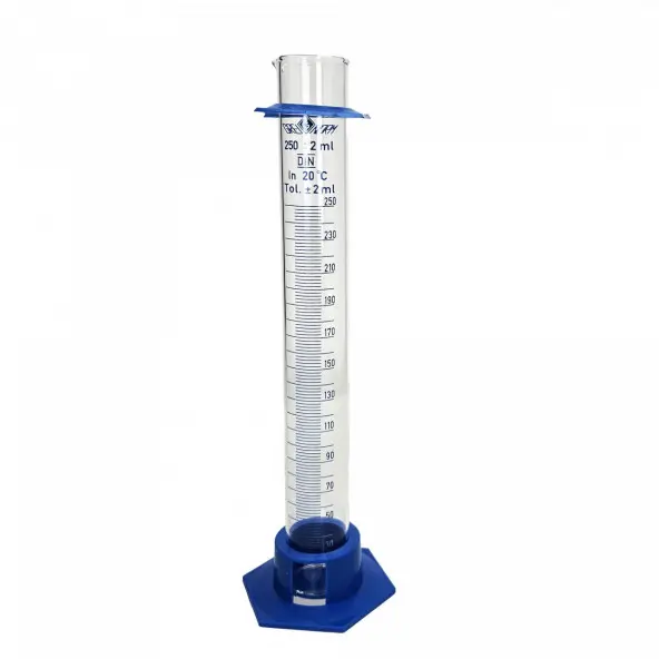 Eprouvette graduée en verre - 250 ou 500 ml