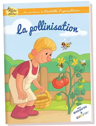 La pollinisation - livre à colorier