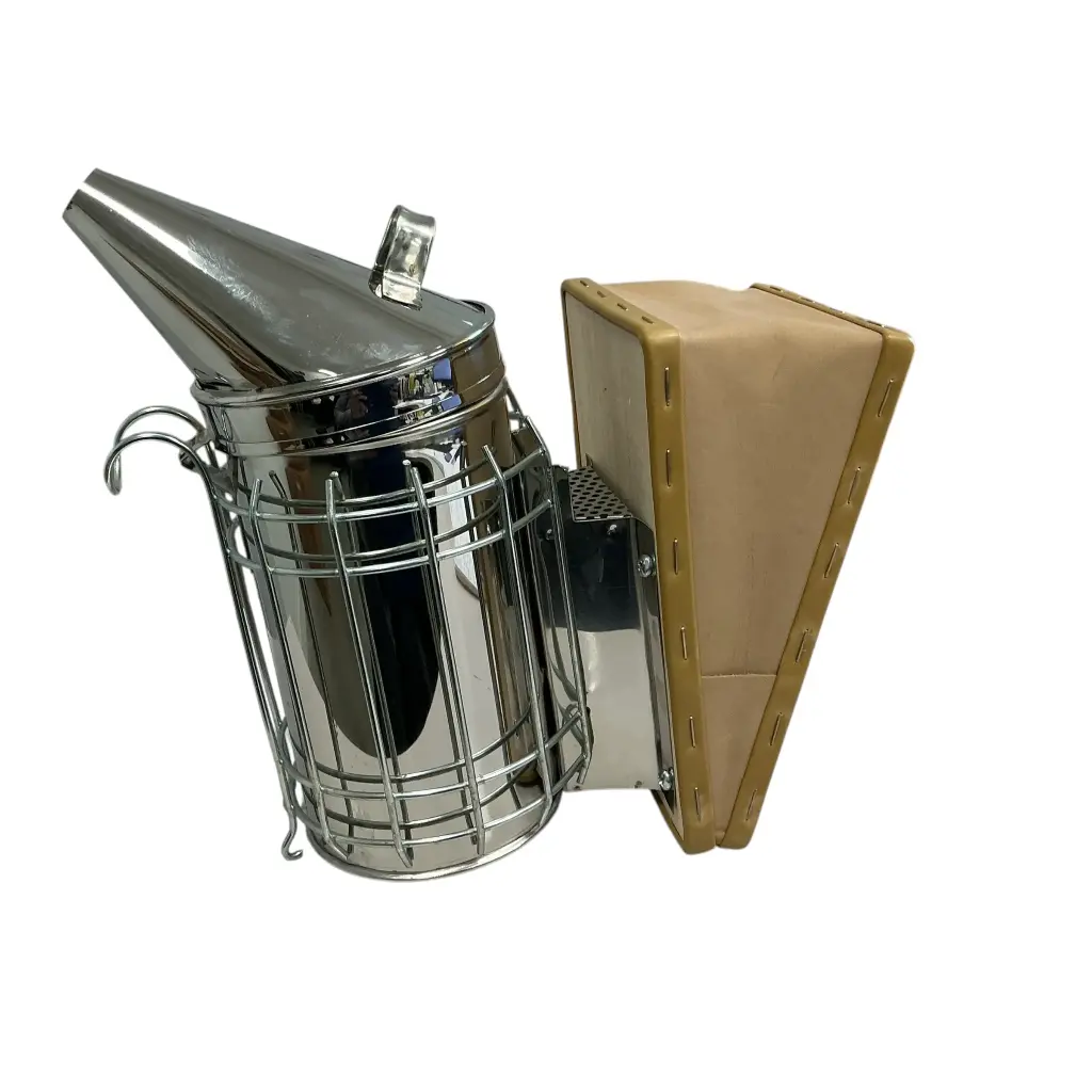 Enfumoir ANTI-ETINCELLES en inox avec double grille