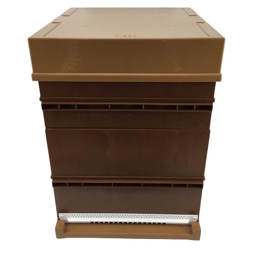 [N1-Ruche-Complete-HOFFMAN] Ruche Nicot complète Dadant 10C HOFFMAN