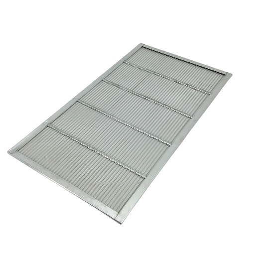 [QE003-G-6C] Grille à reine en  METAL pour ruchette Dadant 6 cadres