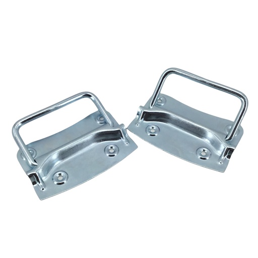 [M02 X2] Paire de poignées en acier galvanisé HAUTE RESISTANCE