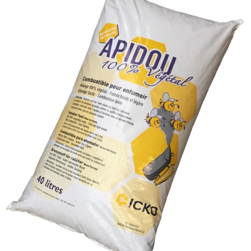 [21177 / ICK-EB077] Combustible APIDOU - sac de 40 litres +/-28kg