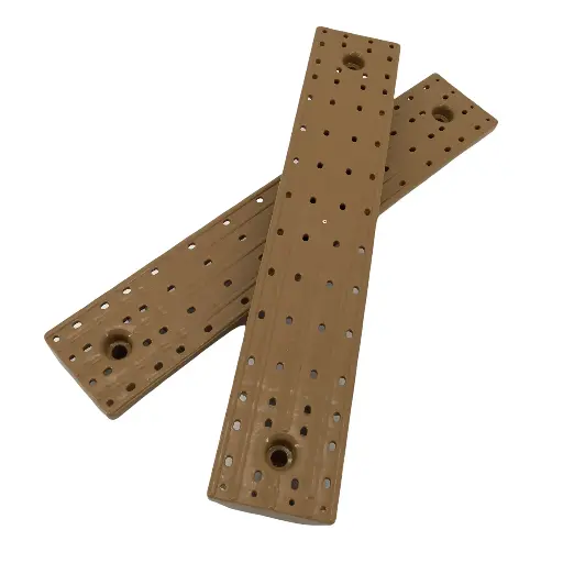 [SEM2PAL440-BEIGE] Paire de semelles Nicot pour support de ruche en PVC 1élément
