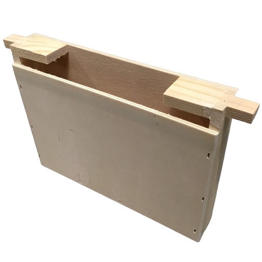 [2495] Cadre nourrisseur en bois pour ruche Warré Premium