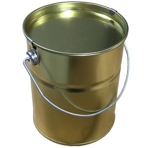 [6210STP] Pot métallique laqué OR