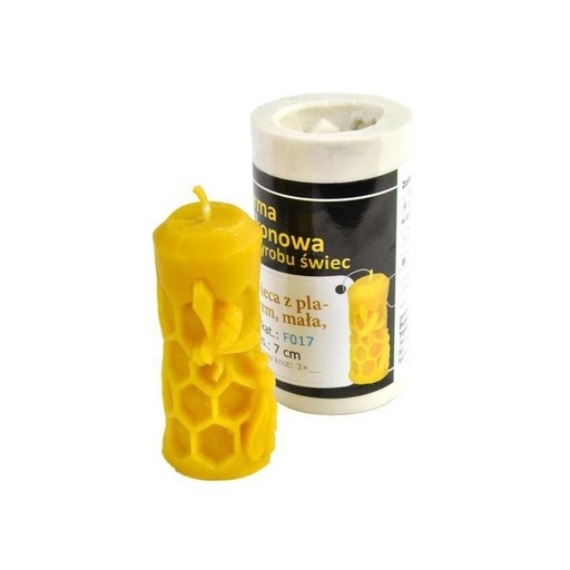 [F017] Moule à cire pour bougie - "HONEYCOMB"