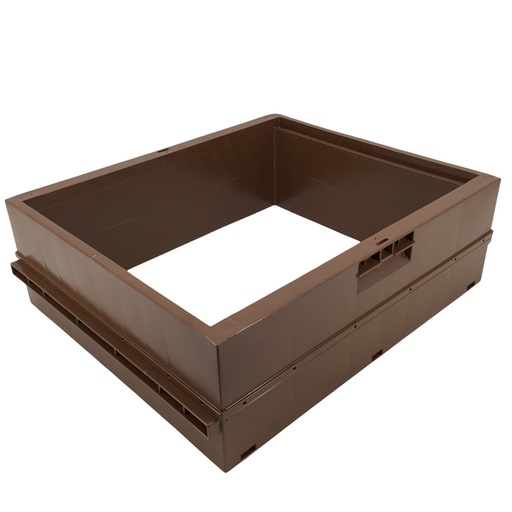 [HAUSD10HOF] Hausse de ruche en plastique Nicot Dadant - Hoffman