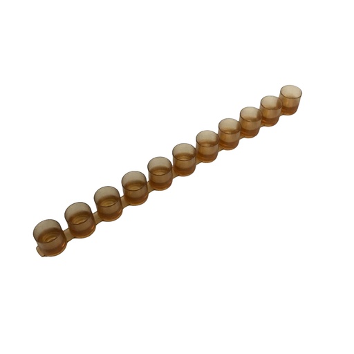 [BARCUP] Barrette de cupules plastiques