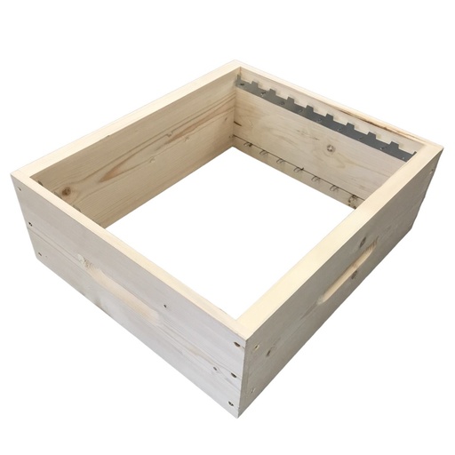 [MG3000F 9 FRAMES] Hausse Dadant DB10 ECO Mi-bois 9 cadres
