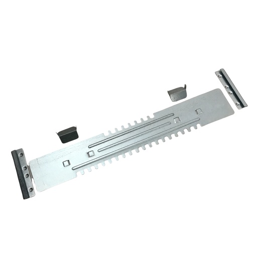 [P03.10 + 2xG25] Porte glissière inversable petite et grande ouverture en acier