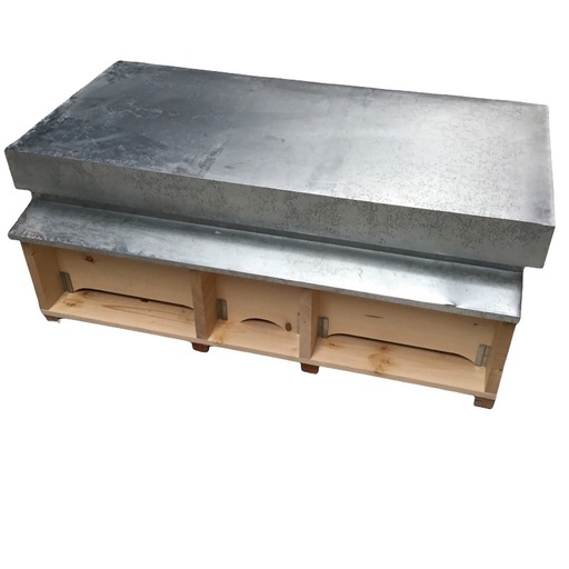 [SS801010L] Ruche d'élevage à 3 compartiments