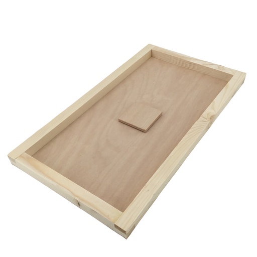 [TCD6PLY8H6] Couvre-cadres PREMIUM avec bords pour ruchette 6 cadres