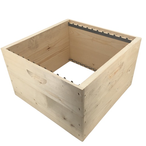 [BB-BH12EC0 101512 STP] Corps de ruche Dadant 12C ECO Mi-Bois