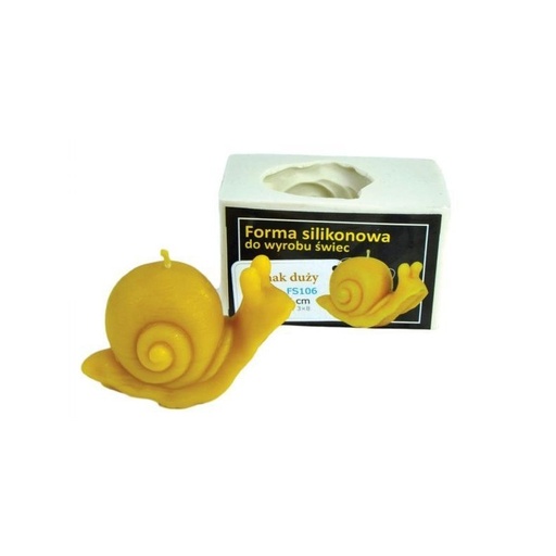 [FS106] Moule à cire pour bougie - "ESCARGOT"