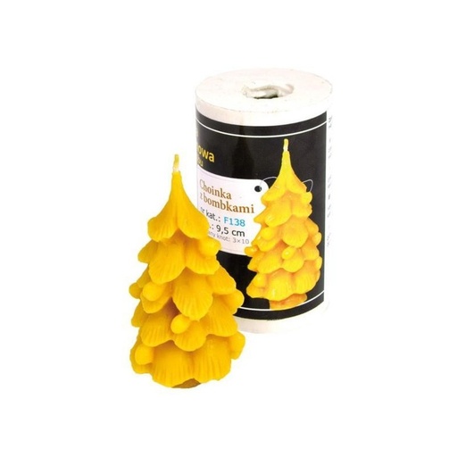 [F138] Moule à cire pour bougie - "SAPIN DE NOEL"