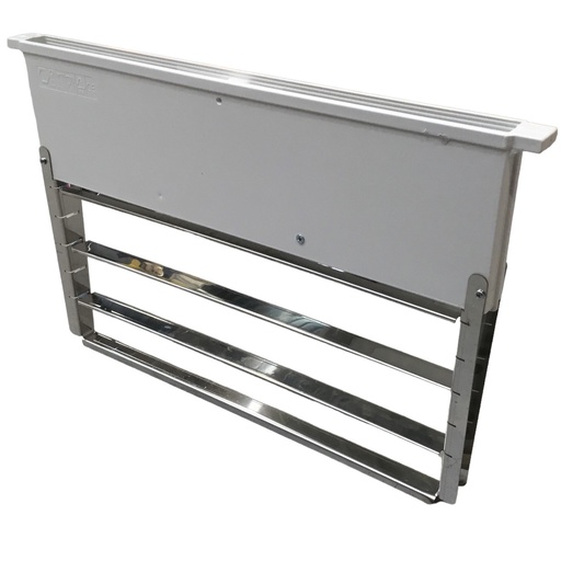 [T09] Cadre ELEVAGE en INOX avec 3 barrettes amovibles