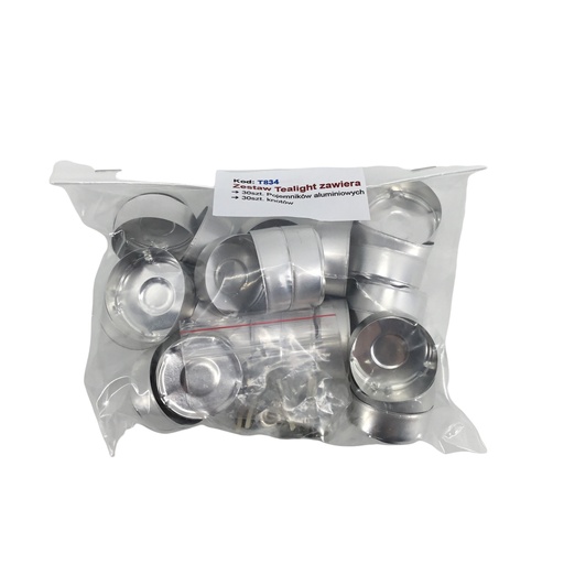 [T834] Set de 30 bougies chauffe-plat