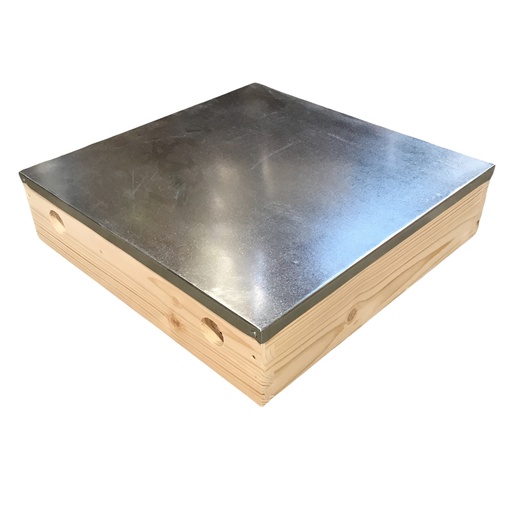 [10134-RF-DP-WBC] Toit plat bois WBC ou SIMPLEX galvanisé