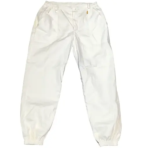 Pantalon d'apiculture blanc ou beige