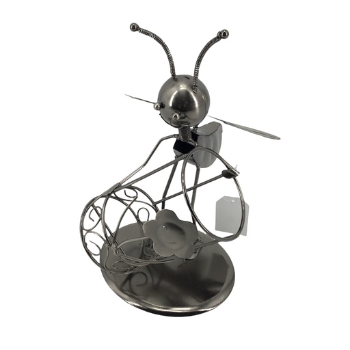 [8037] Porte bouteille décoratif métal