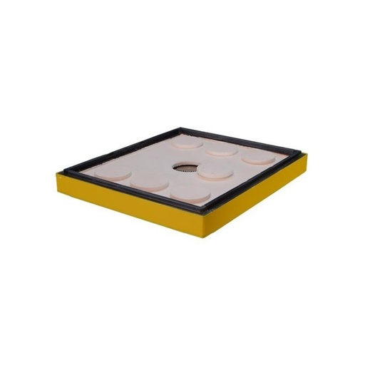 [W1021-YELLOW-STOP] Couvre-cadres LYSON ventilé