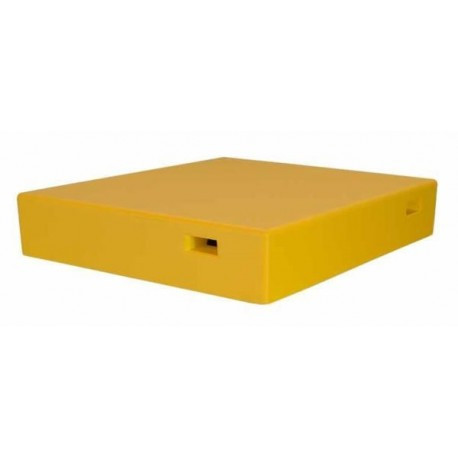 [W1015-YELLOW-STOP?] Toit en polystyrène pour ruche 10 cadres Lyson