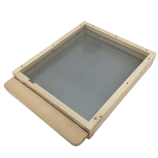 [SOCKET 10 FRAMES STP] Fond de ruche DB 10C à clapet avec tiroir en métal