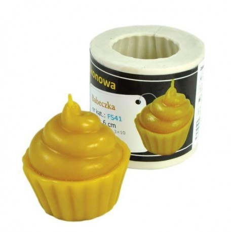 [FS41] Moule à cire pour bougie - "MUFFIN"