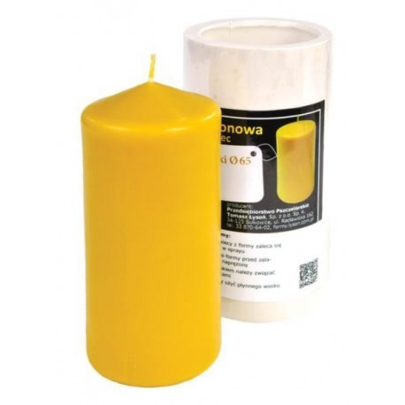 [FS55] Moule à cire pour bougie - "CYLINDRE ETROIT"