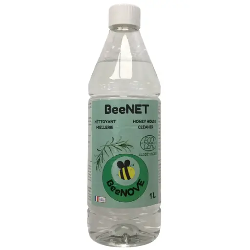 [35302  110NETMIEL1_10] Nettoyant multi-usages pour miellerie BeeNET - 1 litre